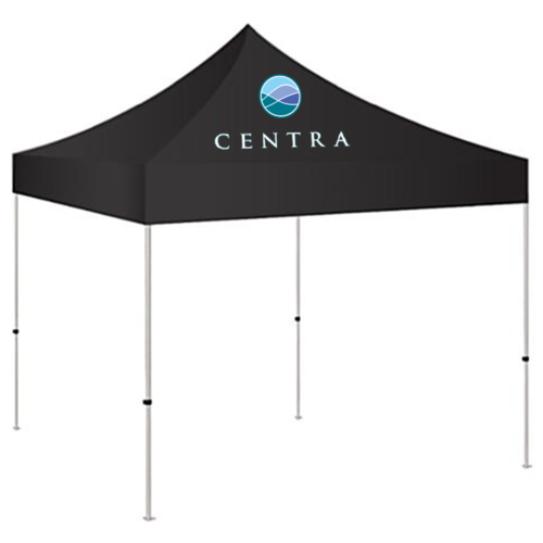 10' Standard Tent Kit (Full-Color Imprint, 2 Locations)