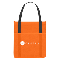 Non-Woven Shopper's Pocket Tote Bag